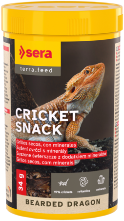 sera Bearded Dragon Cricket Snack