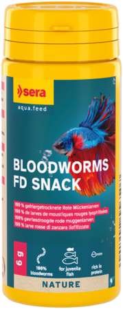sera Bloodworms FD snack
