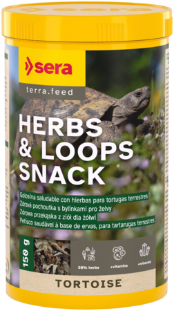 sera Tortoise Herbs & Loops Snack