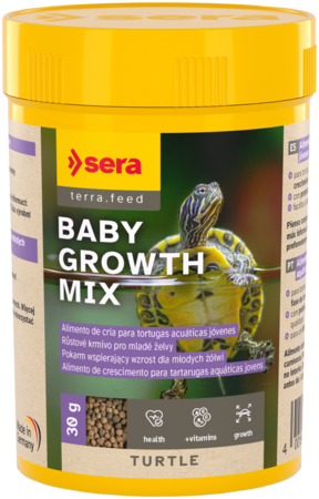 sera Turtle Baby Growth Mix