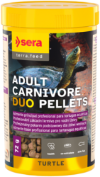 sera Turtle Adult Carnivore Duo Pellets